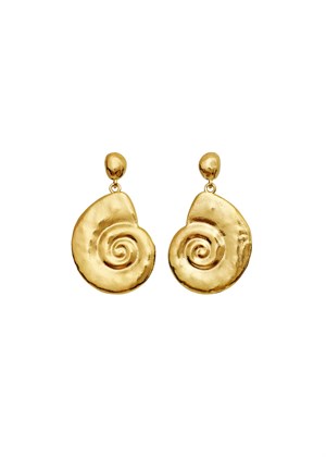Malibu earrings Gold Maanesten 